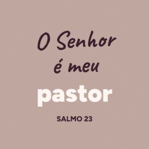 Ímã O Senhor é meu pastor